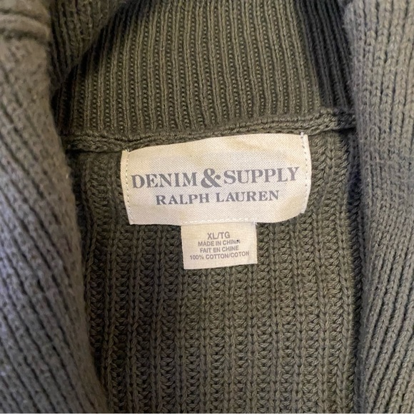 Ralph Lauren Denim & Supply Cardigan Sz XL Men’s - Picture 4 of 5
